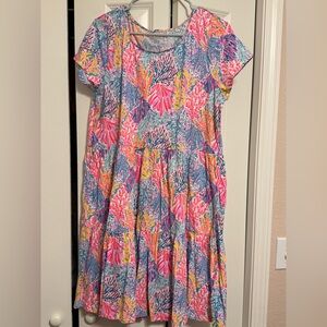 Vibrant Lilly Pulitzer Dress